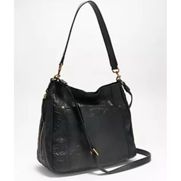 American Leather Co. Austin Shoulder Bag with Crossbody Strap B000381 - Picture 1 of 9